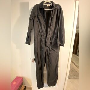 Classic Black Levis Coveralls XL - Denim